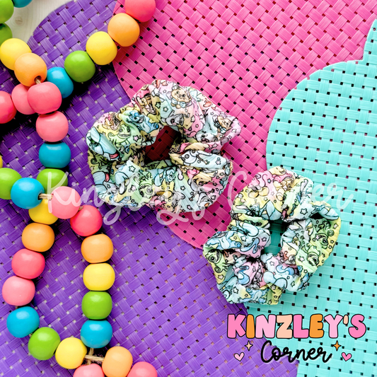 Magical Rainbow Mashup Scrunchie