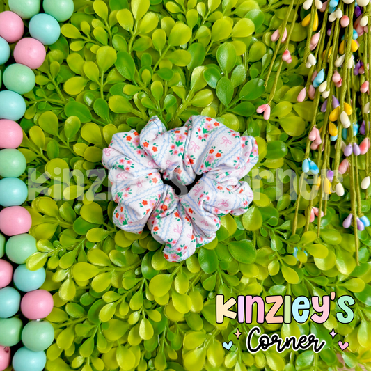Blooms & Bows Scrunchie