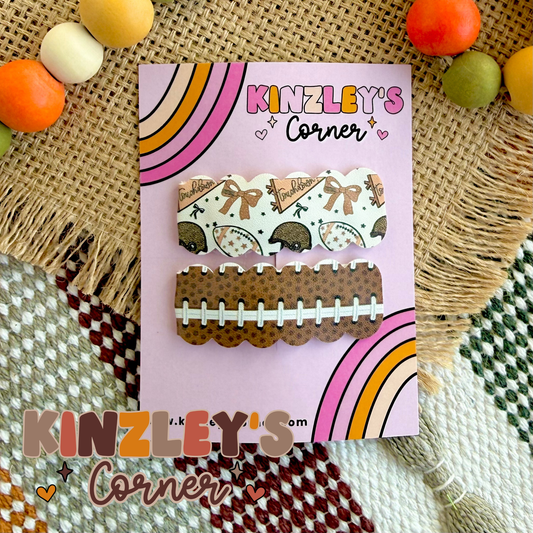 Football Snap Clip Set