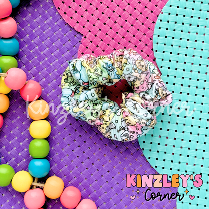 Magical Rainbow Mashup Scrunchie