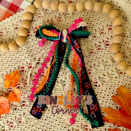 Autumn Whimzy Lexie Ribbon Bow