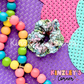 Magical Rainbow Mashup Scrunchie