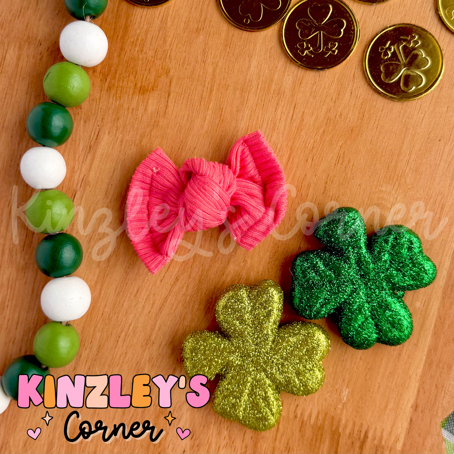 Rainbow Rib Knit Bree Bows