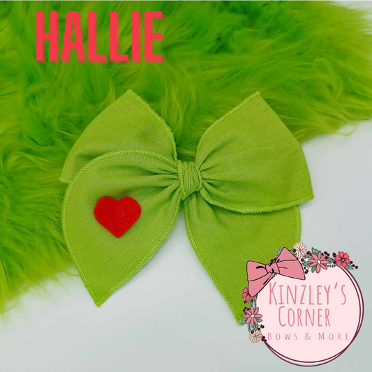 Lime Green Heart Hallie (PRE-Order)