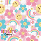 Rainbow Daisy Smiles