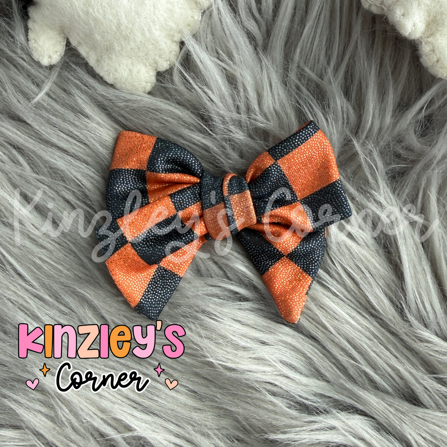 Orange & Black Holo Hallie