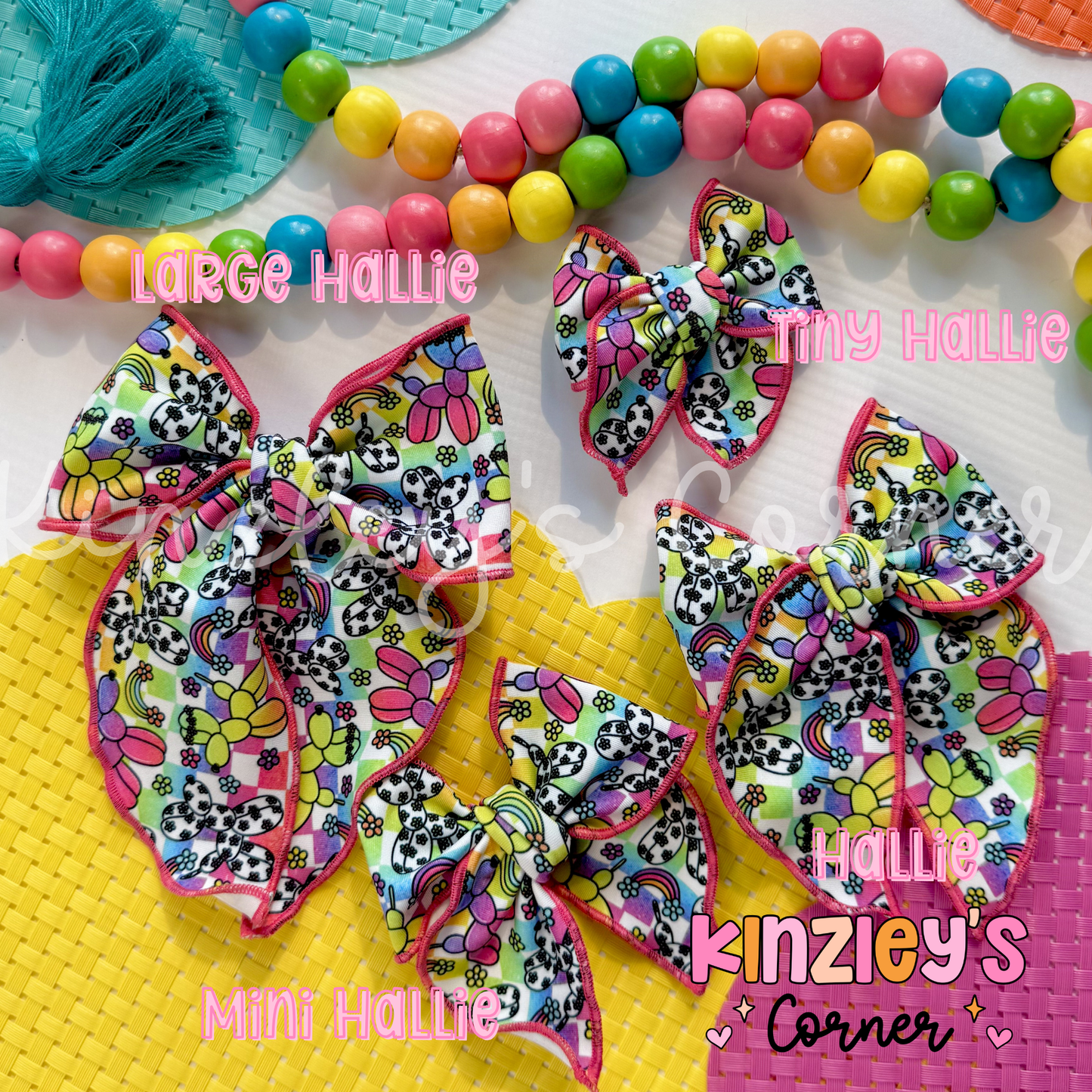 Neon Balloon Dog Swim Hallie