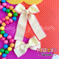 Bright Two Tone Emery Bows