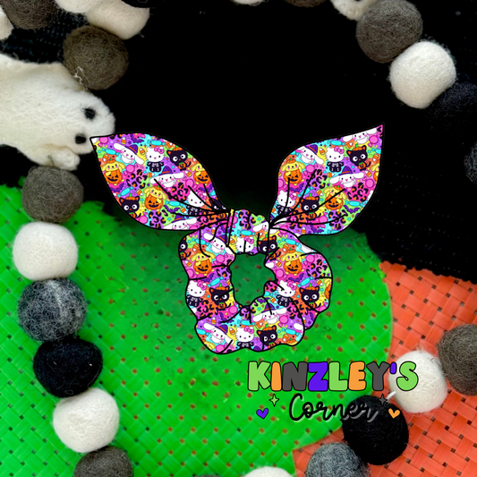 Leopard HK Scrunchie