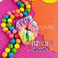 Bright Neon Scrunchies