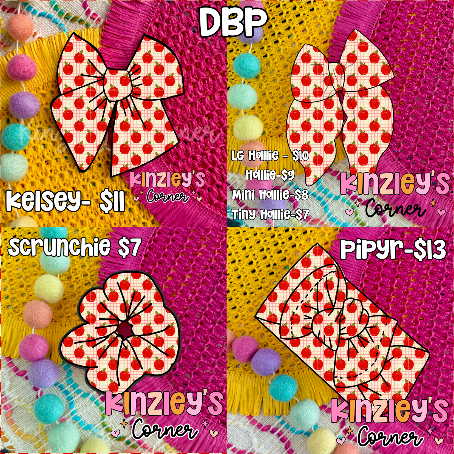 Apples Collection PRE-ORDER (matching HAC)