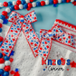 Bomb Pop Blast Emery Lace Bow