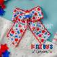 Bomb Pop Blast Emery Lace Bow