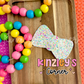 Large Bow Rainbow Glitter Snap Clip