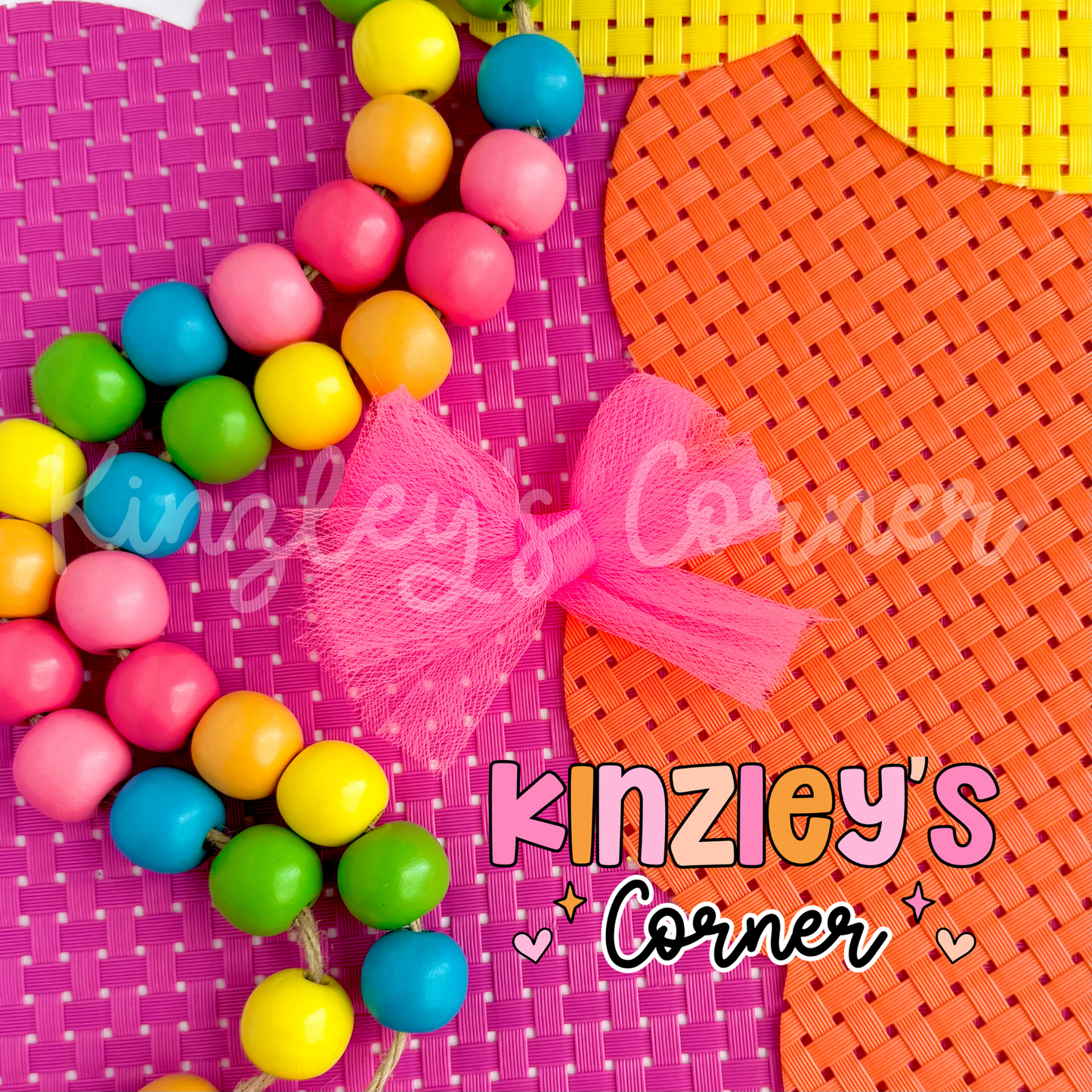 Mini Neon Tulle Bows