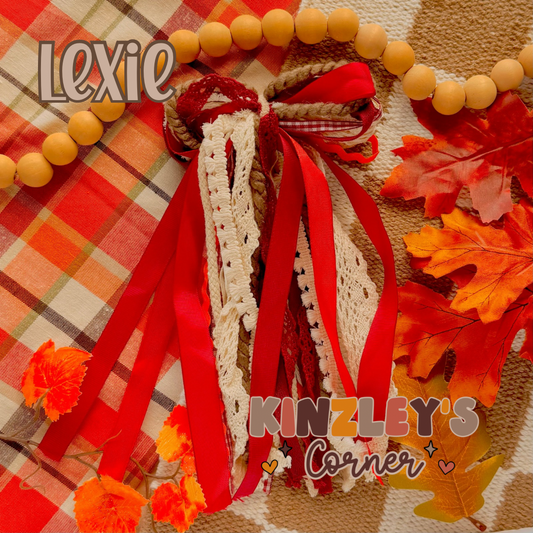 Autumn Colors Lexie Ribbon Bow