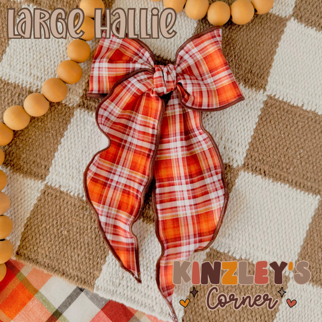 Pumpkin Spice Plaid