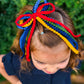 Primary Colors Whimzy Ribbon Bow