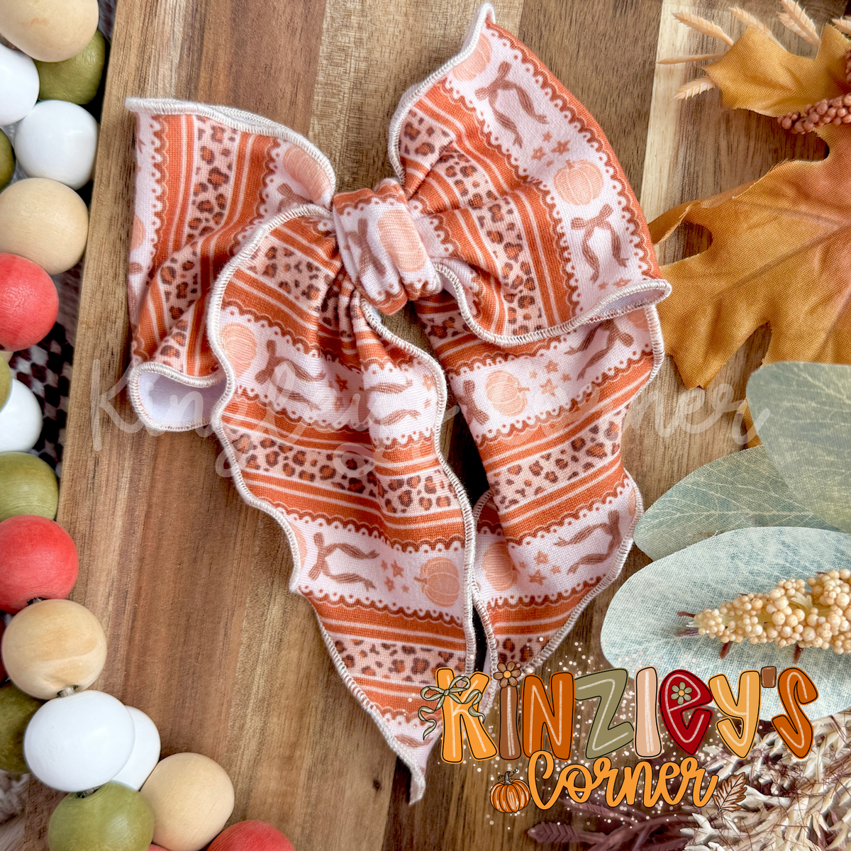 Pumpkin Spice & Bows Hallie