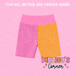 KC Colorblock Bike Shorts