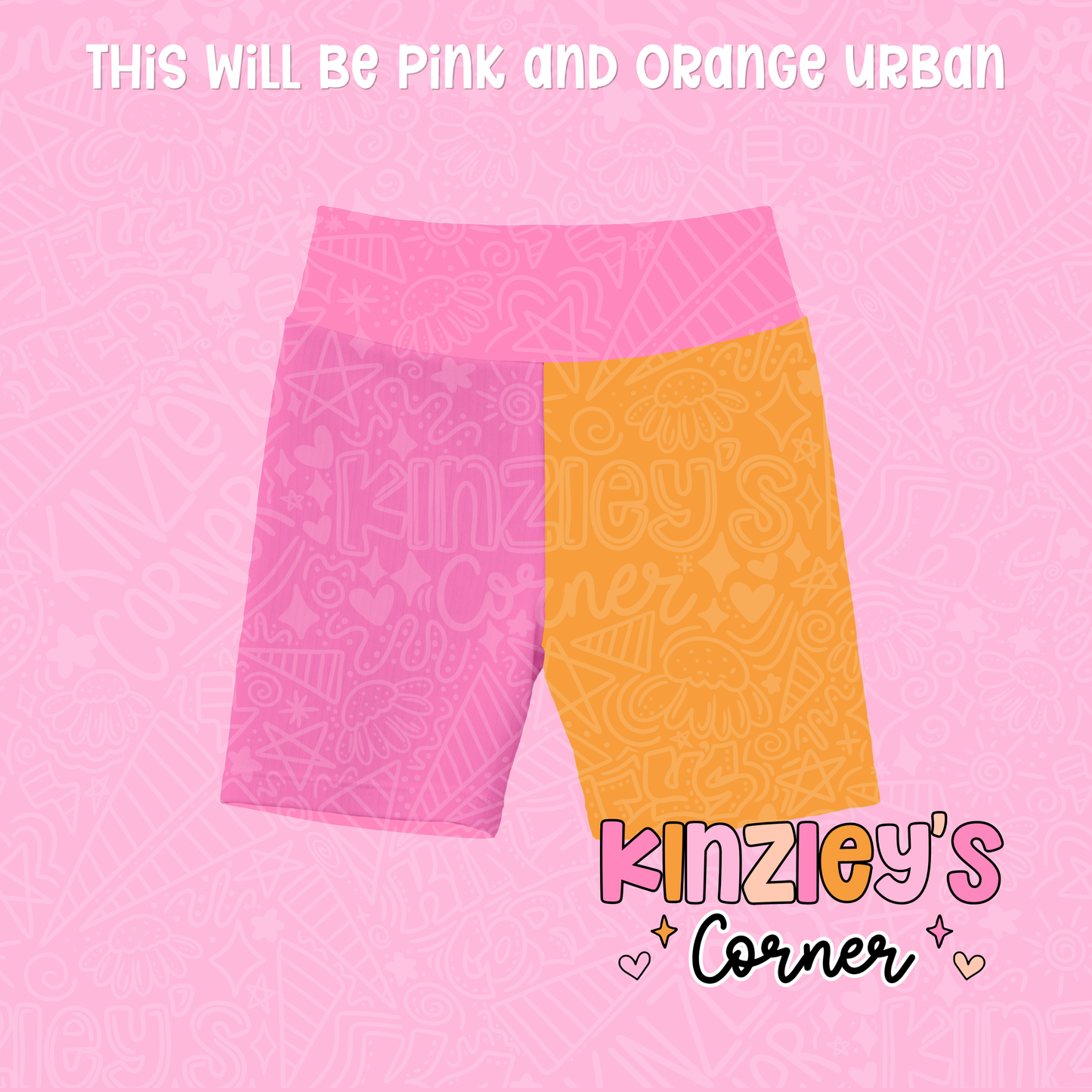 KC Colorblock Bike Shorts