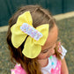 Solid Yellow Hallie