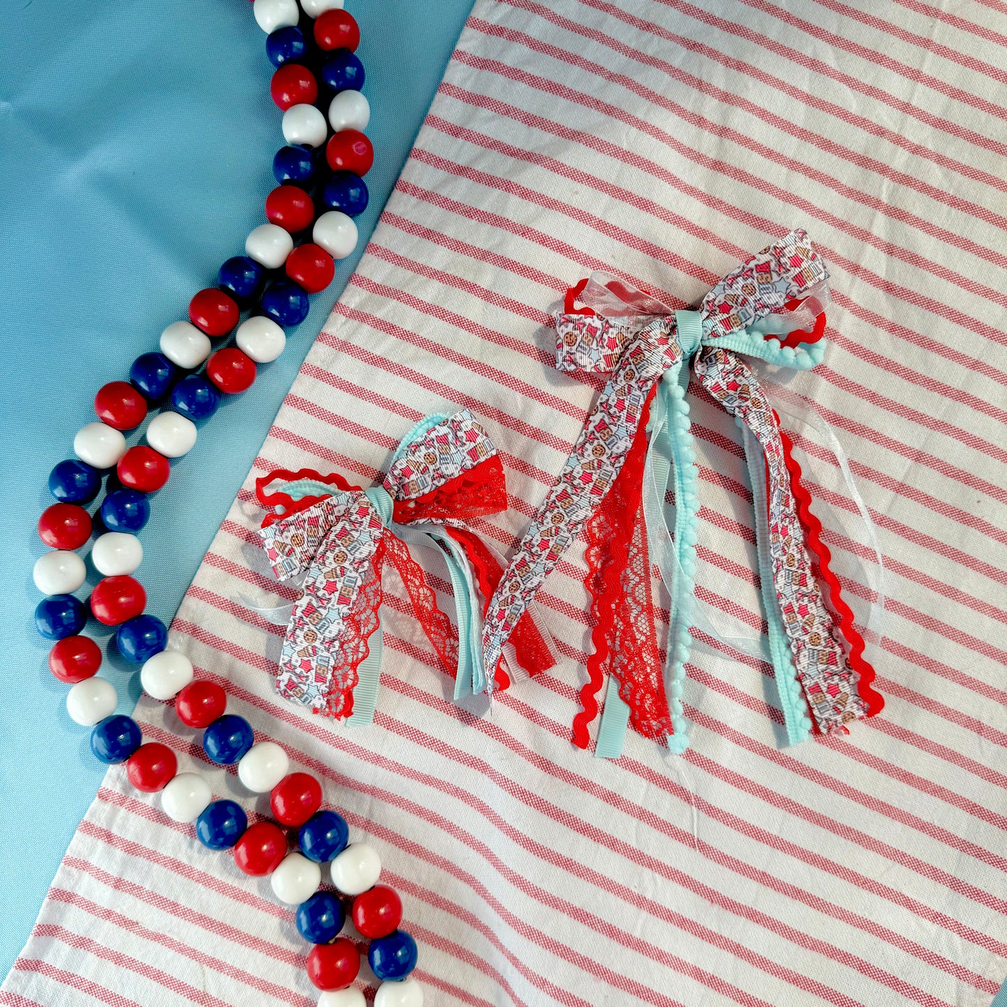 USA Lexie Ribbon Bows