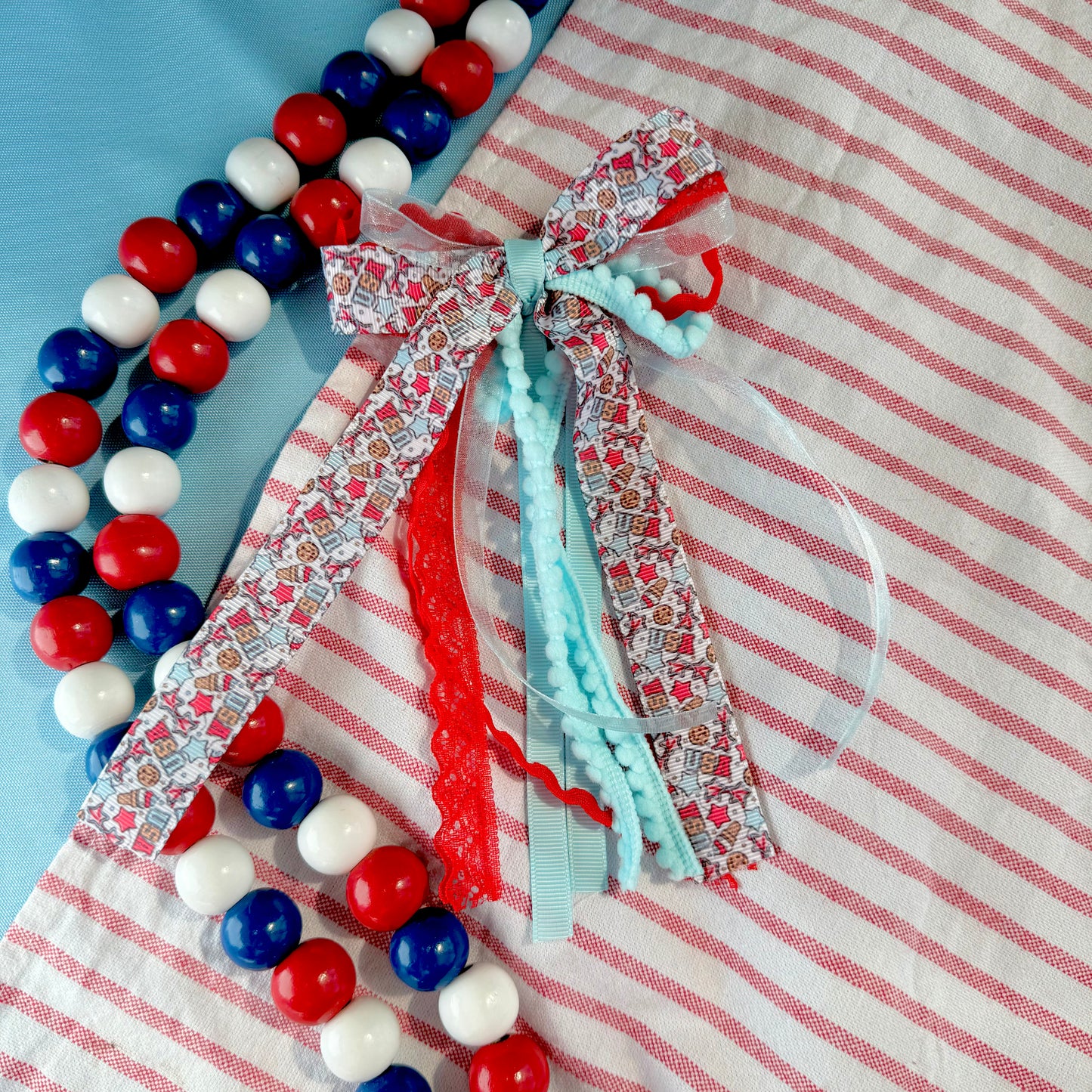 USA Lexie Ribbon Bows