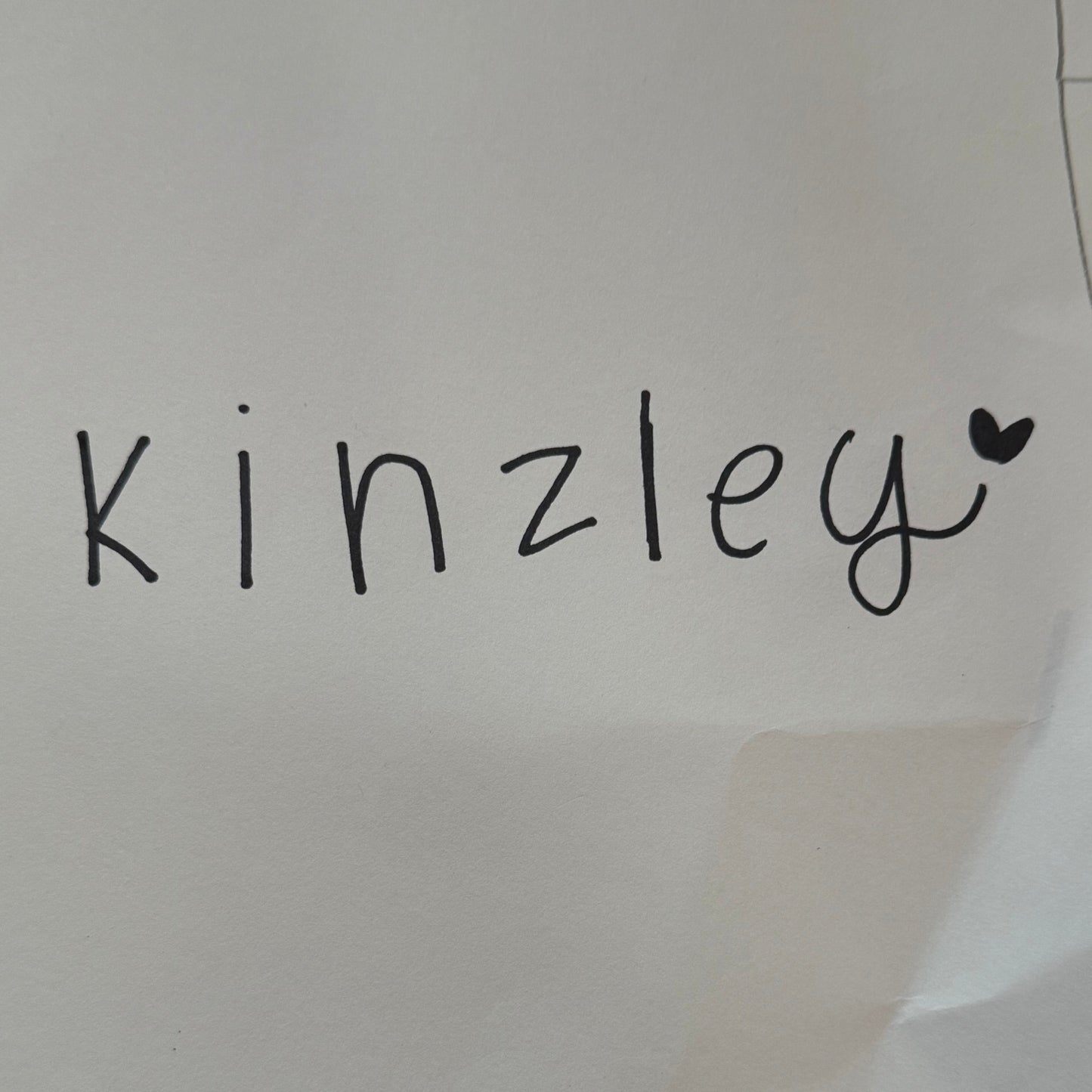 Handwritten Name Mini Hallie