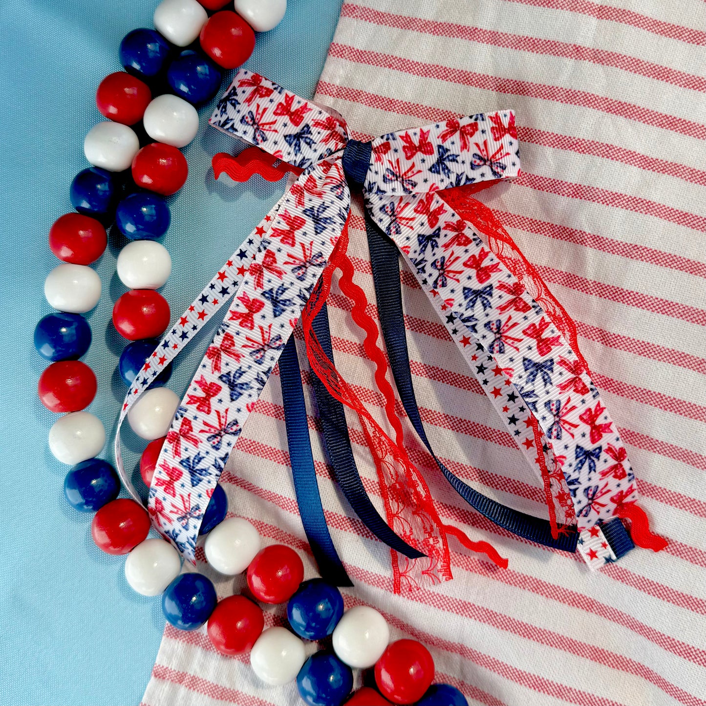 USA Lexie Ribbon Bows