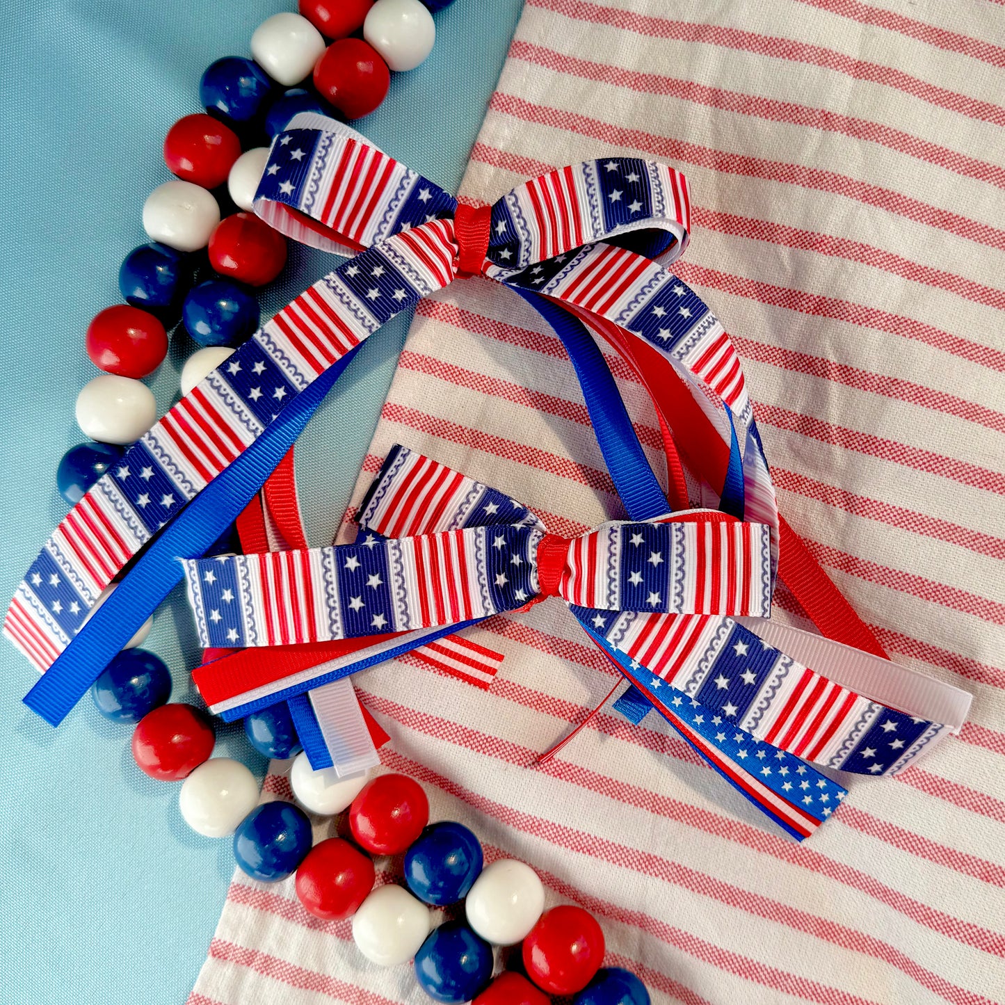 USA Lexie Ribbon Bows