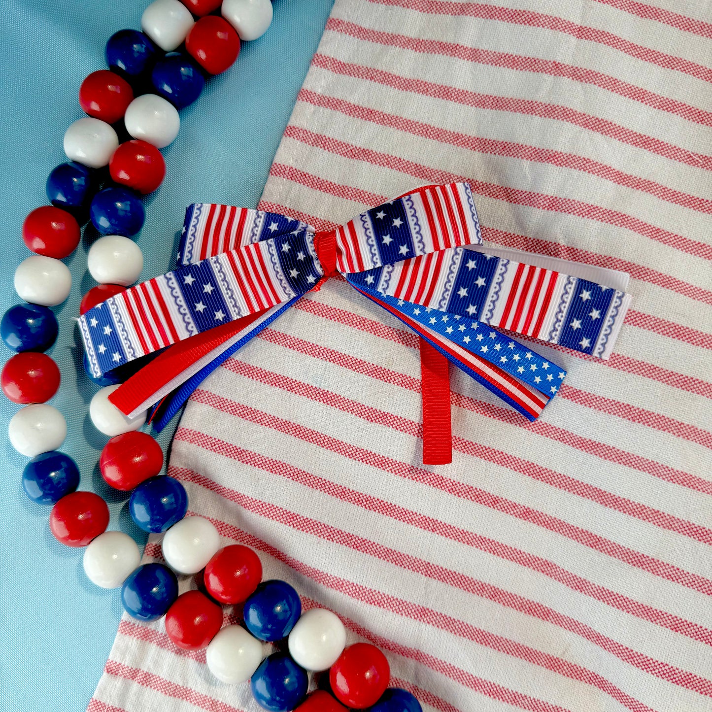 USA Lexie Ribbon Bows