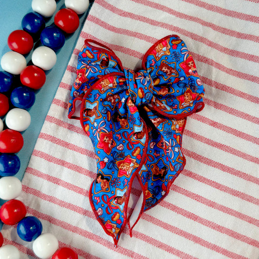 Patriotic Princess Hallie