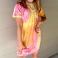 Pink & Yellow Tie Fabric (Multiple Style Options)