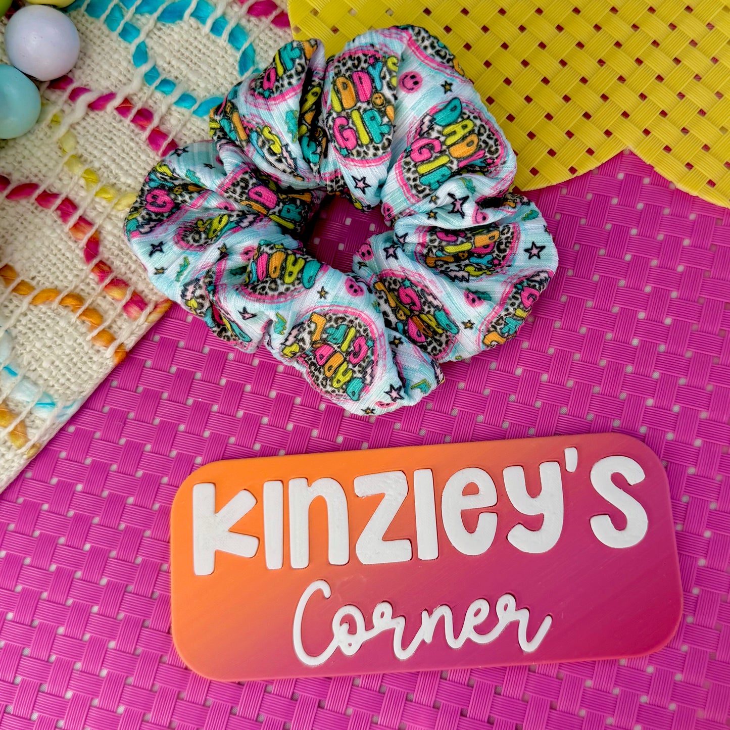 Daddy’s Girl Scrunchie