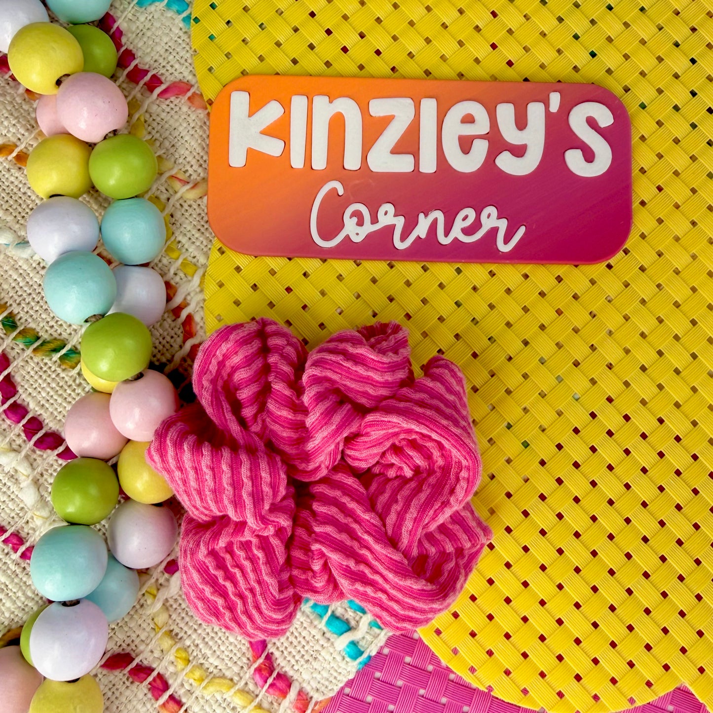 Spring Urban Scrunchie