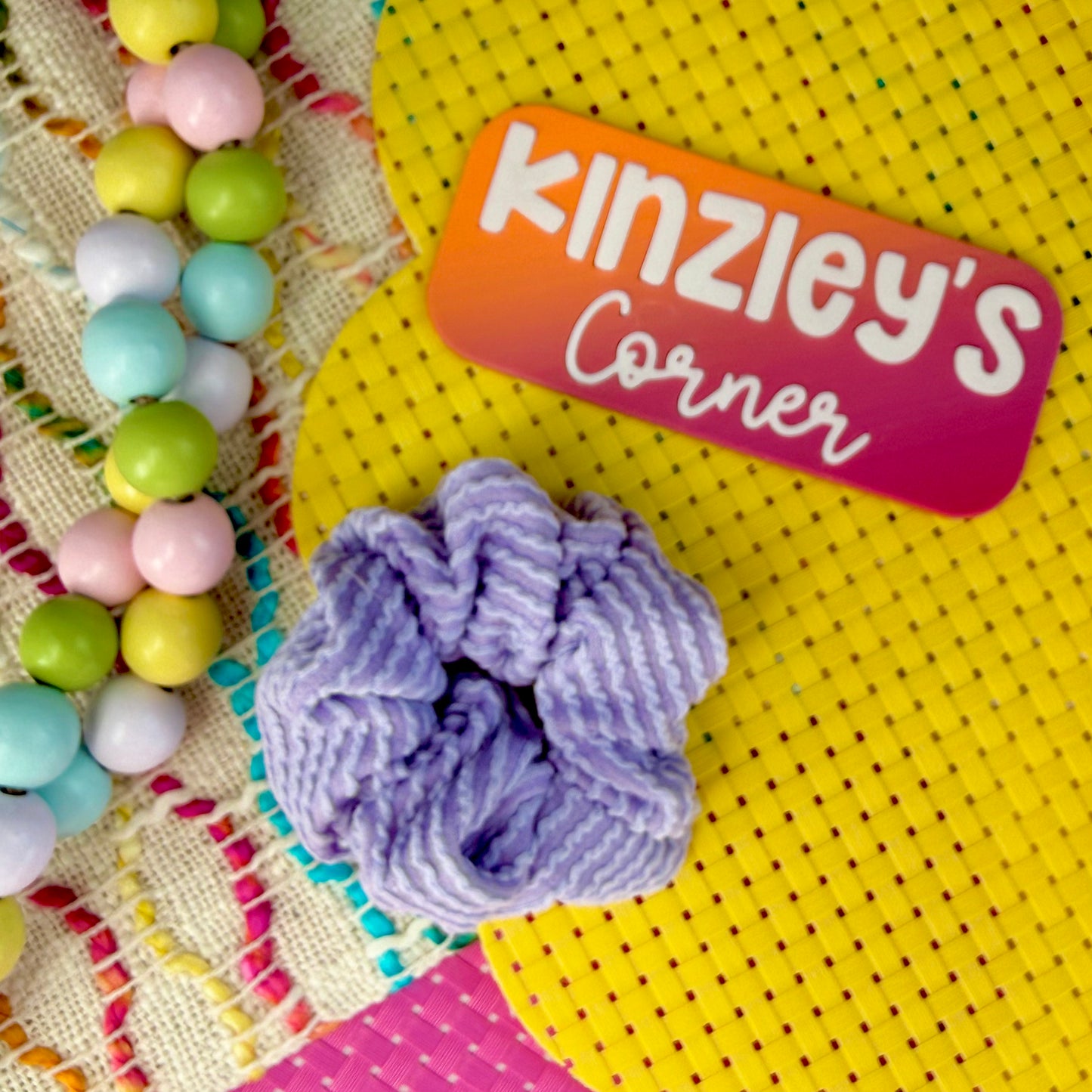 Spring Urban Scrunchie