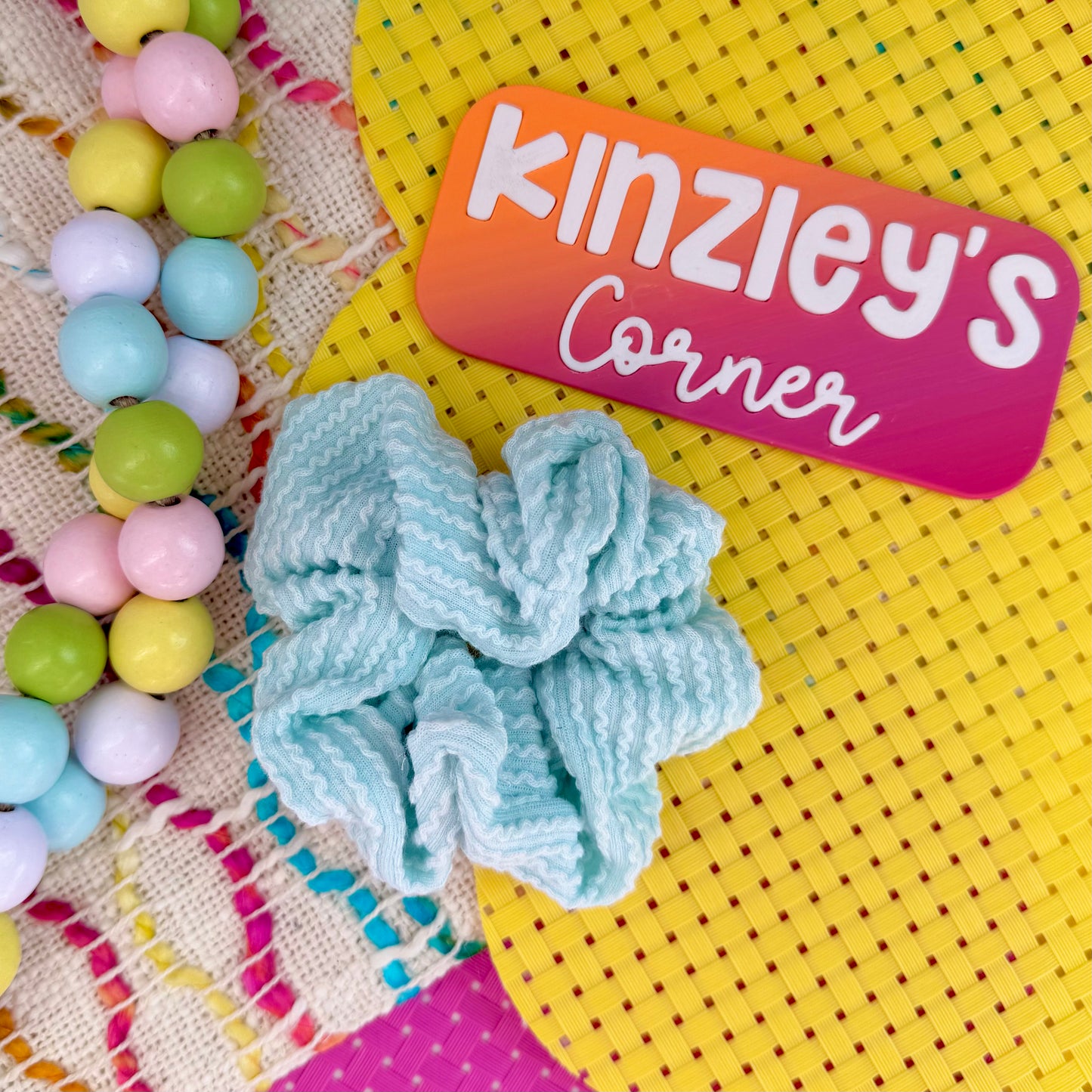 Spring Urban Scrunchie