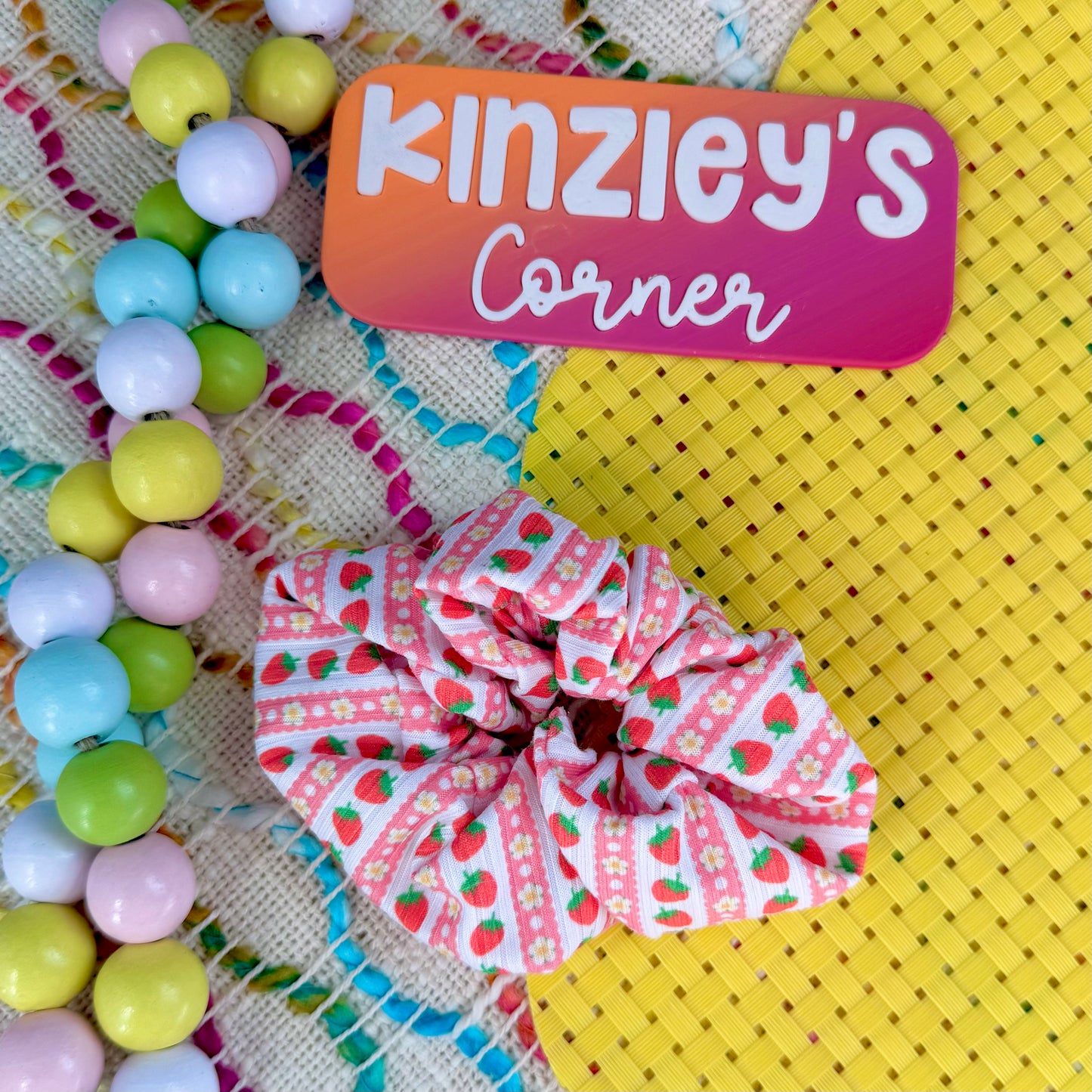 Berry Sweet Scrunchie