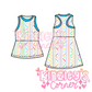 Back to School Raceback Dress & Peplum