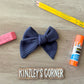 Navy Ribbed Kinzley