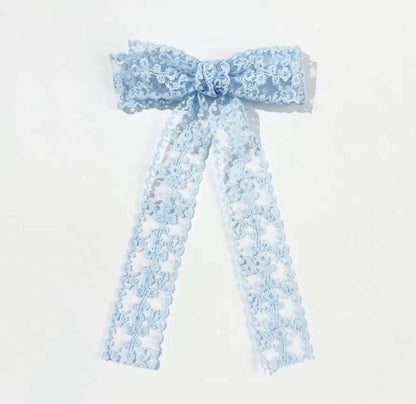 Lace Long Tail Bow