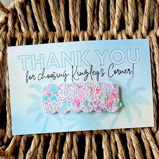 Snap Clip Party Favors/Package Inserts