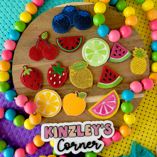 Fruit Feltie Collection