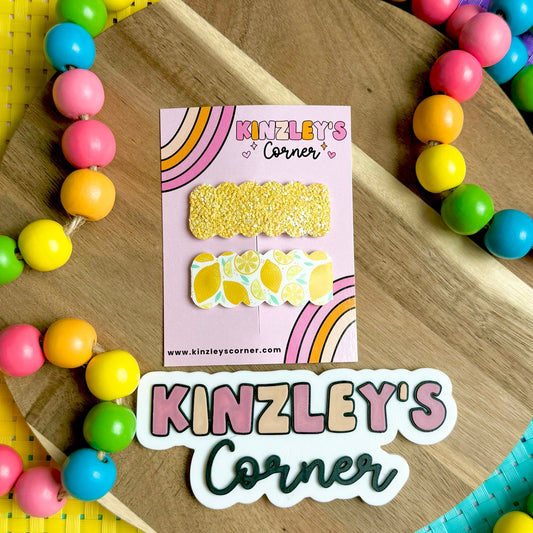 Easy Peasy Lemon Squeezy Snap Clip Set