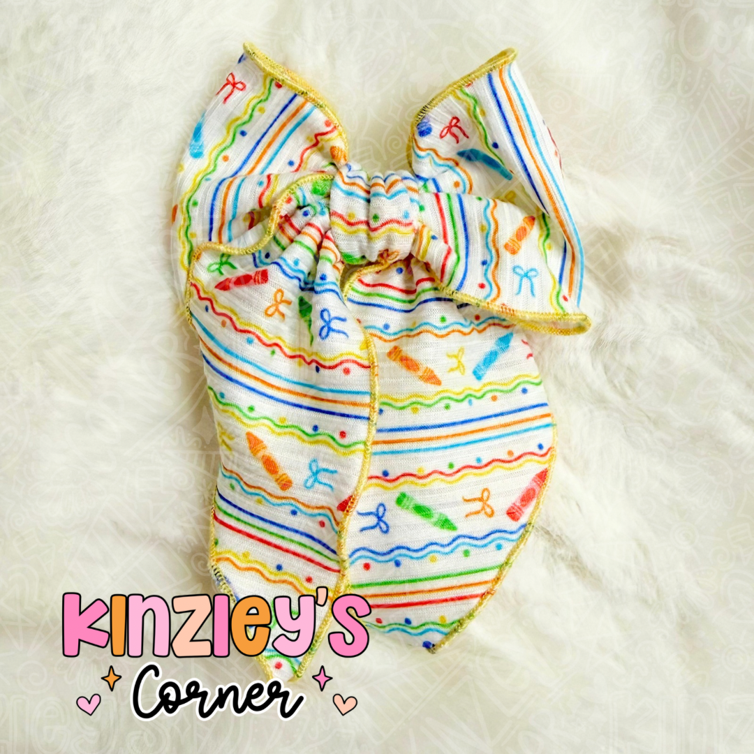 Crayon Coquette Stripe Collection