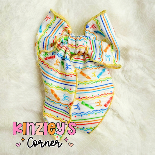 Crayon Coquette Stripe Collection