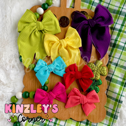 Rainbow Rib Knit Hallie & Kinzley Collection