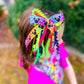 Miss Mouse Neon Lexie Ribbon Bow